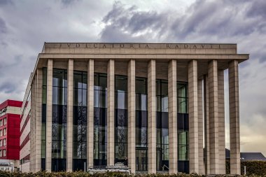 Berlin, Almanya 'daki Ulusal Kütüphane.