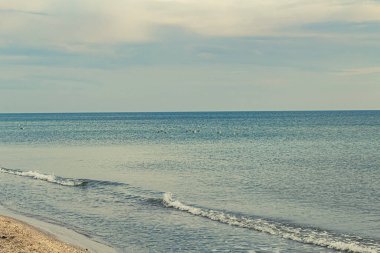 Karadeniz kıyısı, deniz, kıyı kıyısı - Avrupa, Doğu Avrupa, Romanya, Köstence bölgesi