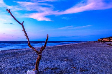 Akdeniz 'de gün batımı