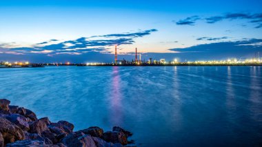 Barselona şehrinin manzarası