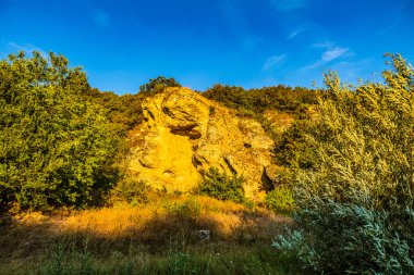 Dağların güzel manzarası