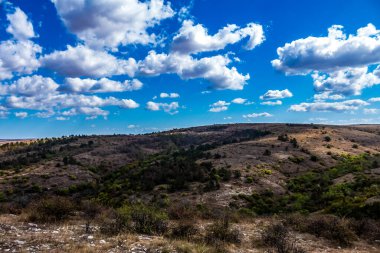 Dağların güzel manzarası