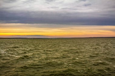 Baltık denizinde fırtına