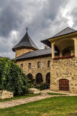 Eski kalenin dikey görüntüsü.