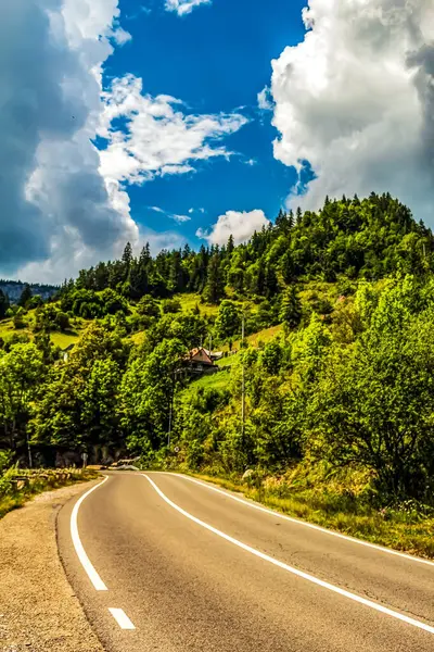 kırsal güzel bir yol