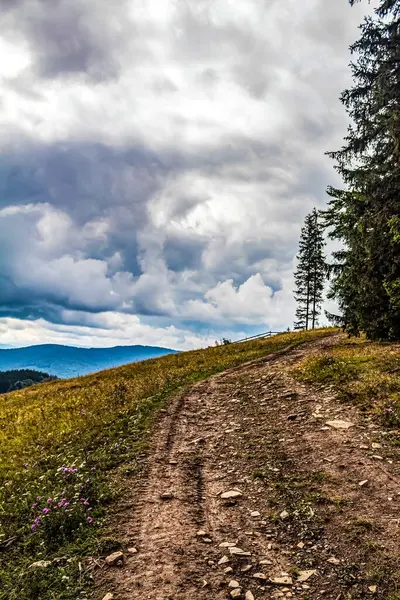 Güzel yaz dağ manzarası. yüksek tatralar, Slovakya.