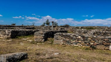Chichen Itza 'daki arkeolojik bölge. Meksika.