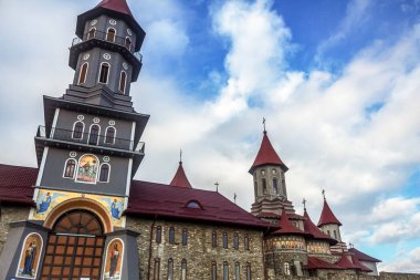 Litvanya 'daki Vilnius şehrinin kutsal ruhu kilisesi.