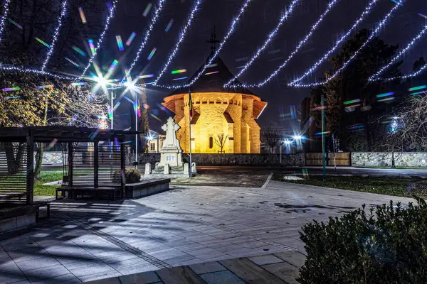 İsrail 'in başkentinin gece manzarası