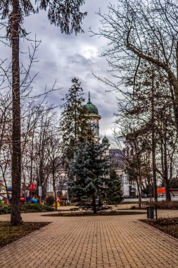 Şehrin güzel manzarası