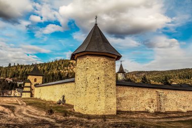 Slovakya 'da bir tepede şato