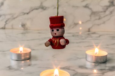 Mumlu Noel süslemeleri