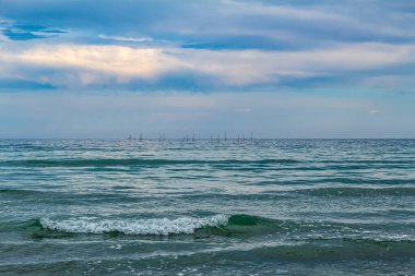 Deniz manzarası çok güzel. Doğa