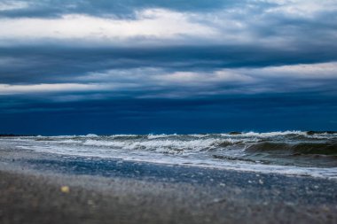 Baltık denizinde fırtına