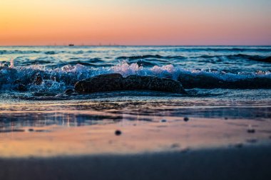 Akdeniz 'de gün batımı, İspanya