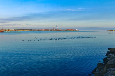 Güzel deniz manzarası