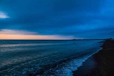 Denizin güzel manzarası.