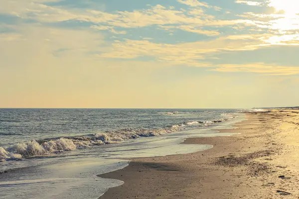Baltık denizinin güzel manzarası