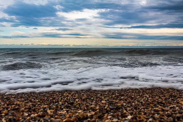 Güzel deniz manzarası. doğa arkaplanı