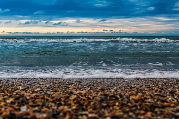 Güzel bir sahil. seyahat kavramı