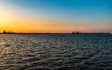 İsveç 'teki Stockholm şehri manzarası