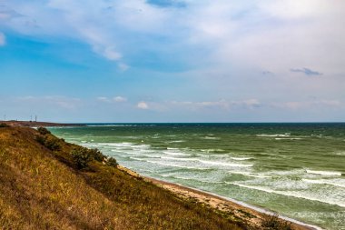 Denizin tepesinden manzara
