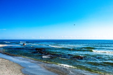 Güzel deniz manzarası