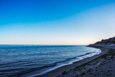 Güzel deniz manzarası. Kırım kıyıları..