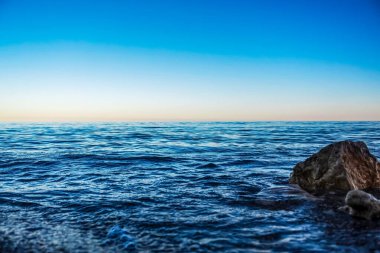 Deniz manzarası çok güzel. Doğa
