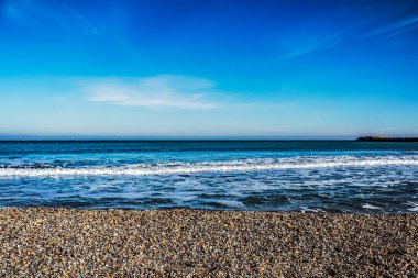 Güzel deniz manzarası.