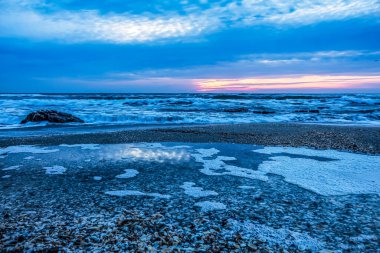 Deniz manzarası çok güzel. Doğa