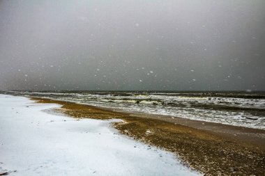 Baltık denizinde fırtına