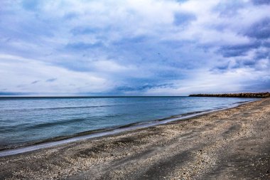 Deniz manzarası çok güzel.