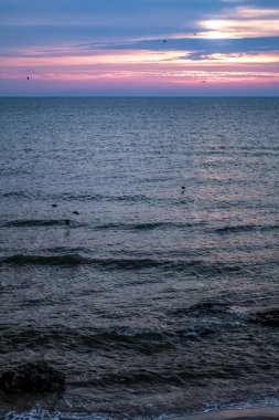 Denizde gün batımı