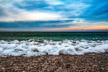 Karadeniz 'de güzel bir gün batımı