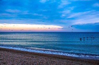 Karadeniz'de günbatımı