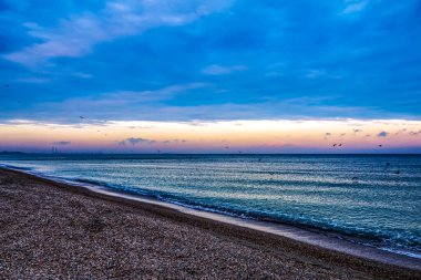Güzel deniz manzarası