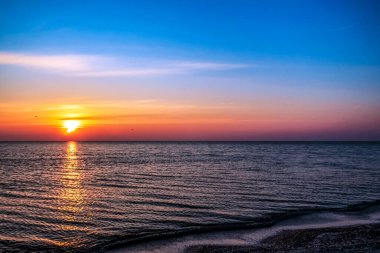 Karadeniz 'de güzel bir gün batımı