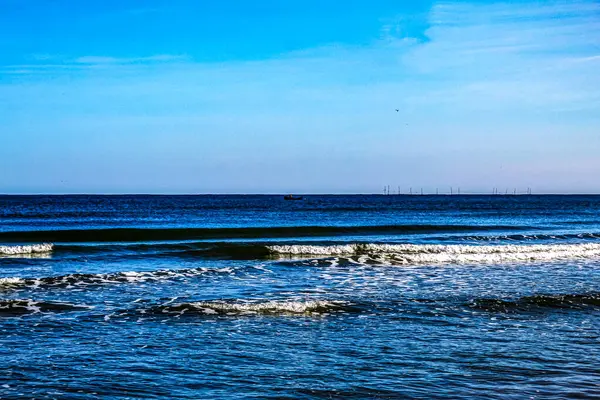 Baltık denizinin güzel manzarası.