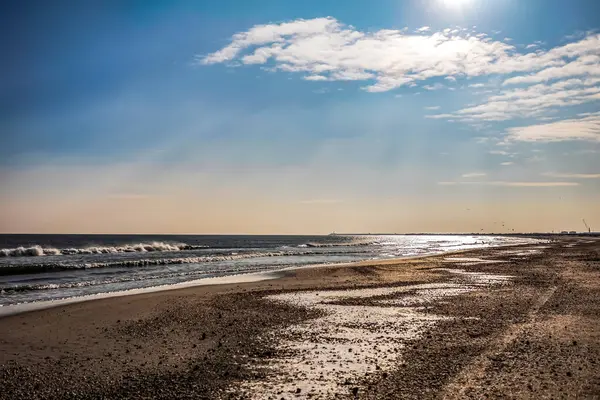 Almanya 'nın kuzey kıyısındaki Baltık Denizi kıyıları