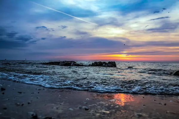 Denizde gün batımı