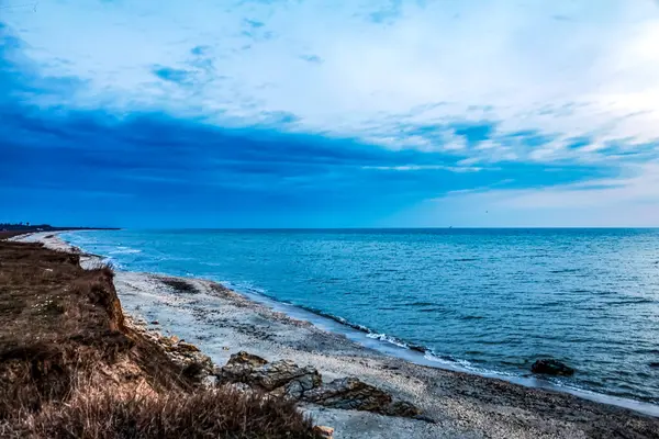 Güzel bir deniz manzarası. seyahat kavramı