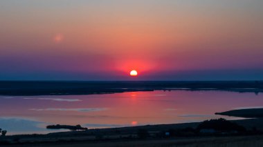 akşam güzel gündoğumu