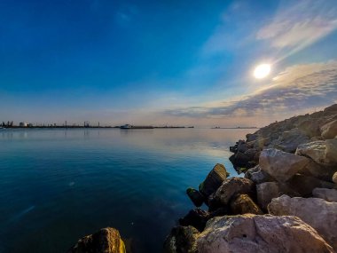 Güzel deniz manzarası