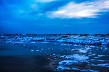 Güzel deniz manzarası.