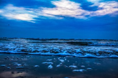 Güzel deniz manzarası. doğa arkaplanı