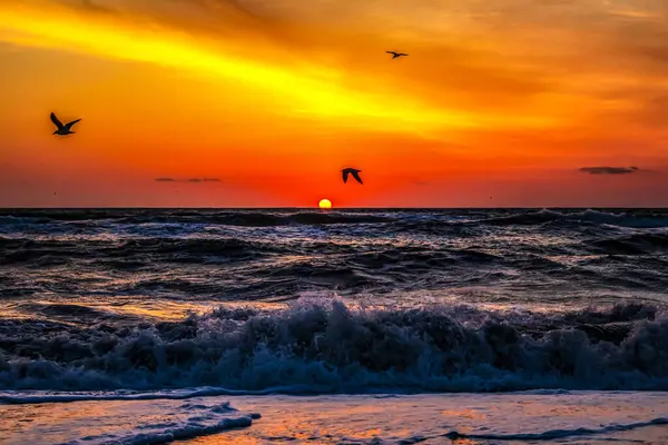 Güzel bir deniz manzarası. Seyahat, doğa.