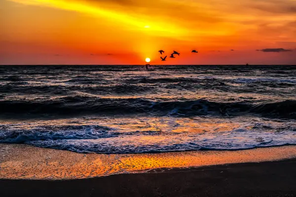 Denizde gün batımı