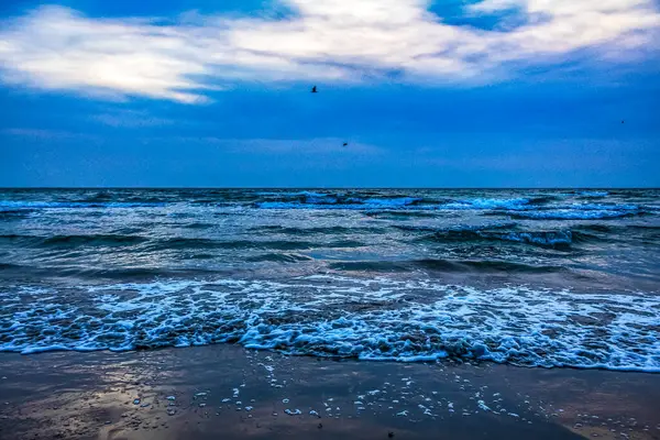 Güzel deniz manzarası. doğa arkaplanı