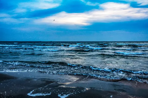 Güzel deniz manzarası. doğa arkaplanı